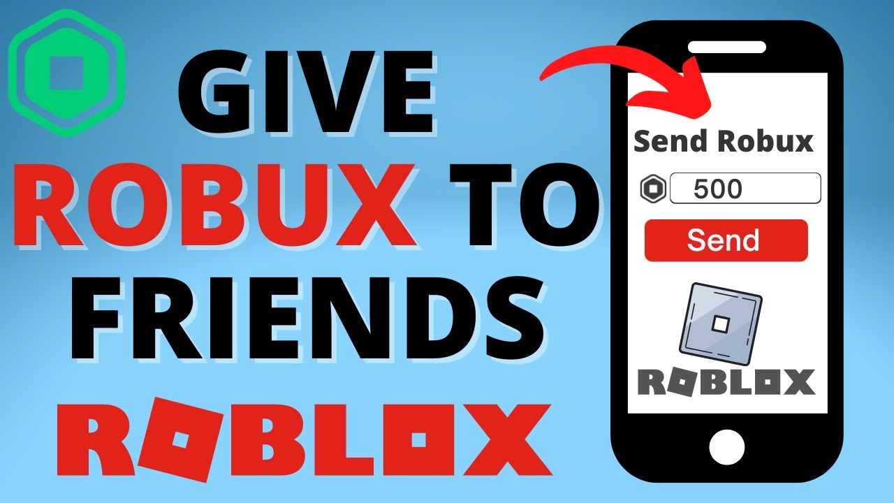 Give Robux to Friends in Roblox